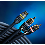 MONSTER CABLE I250 Rca Audio & Sv2 S-video Hookup Kit 5ft