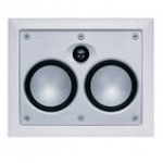 MORDAUNT SHORT Aw153 Dual 5¼" Inwall Center Channel Speaker White