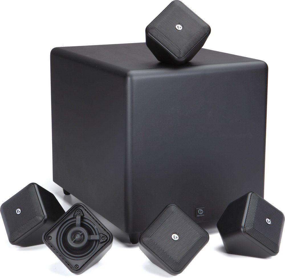BOSTON ACOUSTICS SoundWare XS 5.1 Surround Speaker System Black
