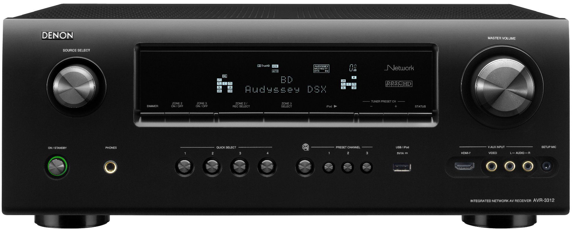 DENON AVR3312CI 7.2 Network A/V Surround Receiver w/AirPlay