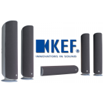 KEF Kht5005.2 Home Theater Speaker System In Silver
