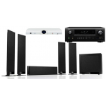 DENON AVR-1912 & KEF T-105 Complete Home Theater Package