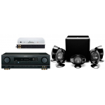 SHERWOOD R-772 & KEF KHT2005.3 Complete Home Theater Package