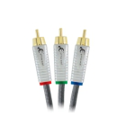 ETHEREAL EXS-CV Silver Plated 4x Shielded Component Video Cable 3.2ft
