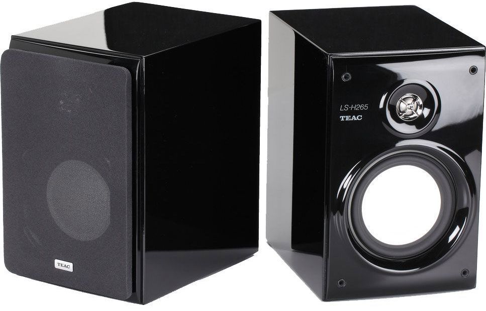 TEAC LSH265 2Way 5.25" Reference Bookshelf Speakers Black Pair