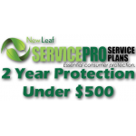 NEW LEAF Service Pro 2 Year Total Protection Plan (Under $500)