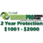 NEW LEAF Service Pro 2 Year Total Protection Plan ($1001 to $2000)