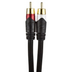 ETHEREAL EM Series Silver Plated Stereo Audio RCA Cable 6ft
