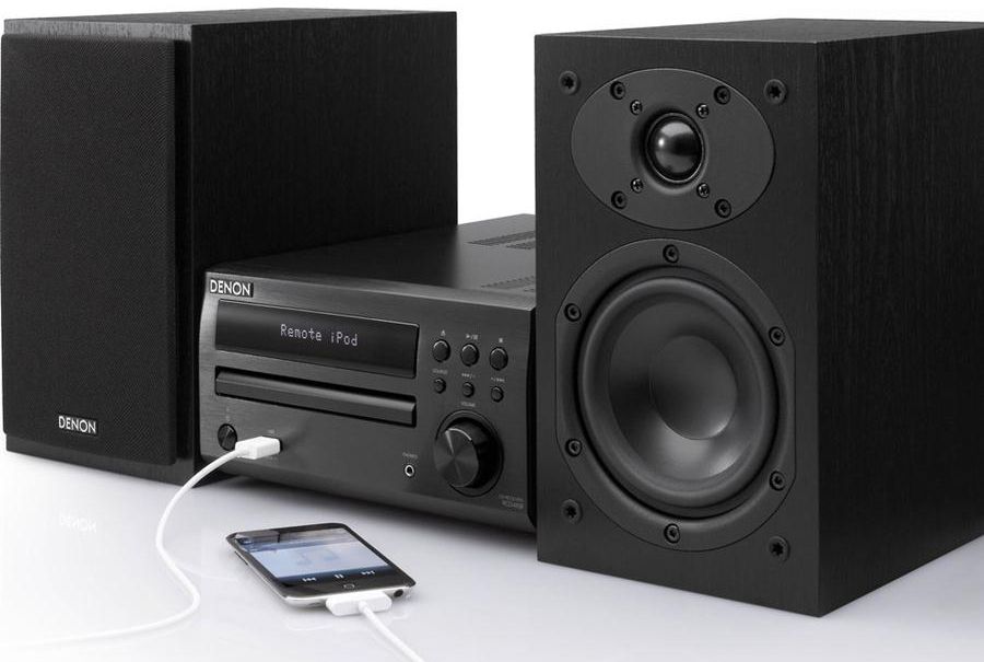 DENON DM39S CD/FM Micro Desktop Stereo System Accessories4less