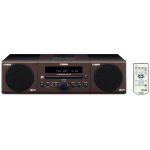 YAMAHA MCR-040 Micro Component System w/iPod Dock Brown