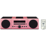 YAMAHA MCR-040 Micro Component System w/iPod Dock Pink