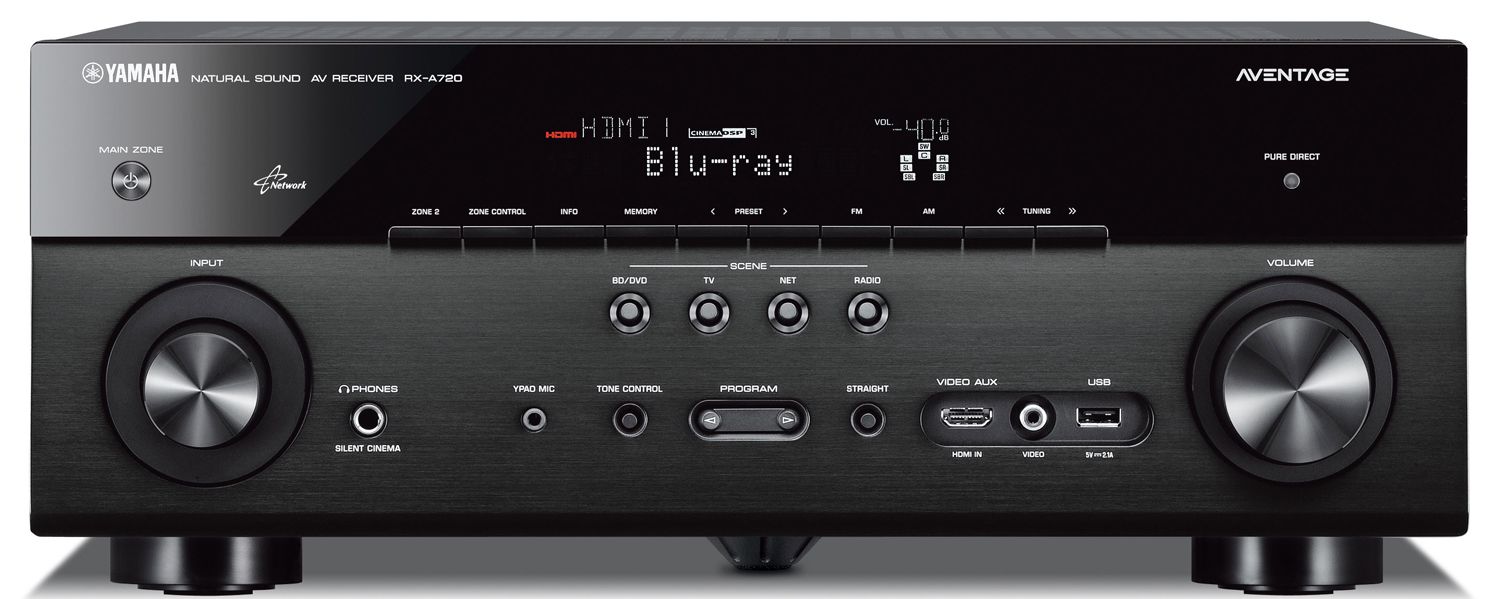 YAMAHA RXA720 7.2 Network AVENTAGE AV Receiver Airplay Accessories4less