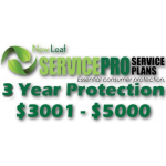 NEW LEAF Service Pro 3 Year Total Protection Plan ($3001 to $5000)