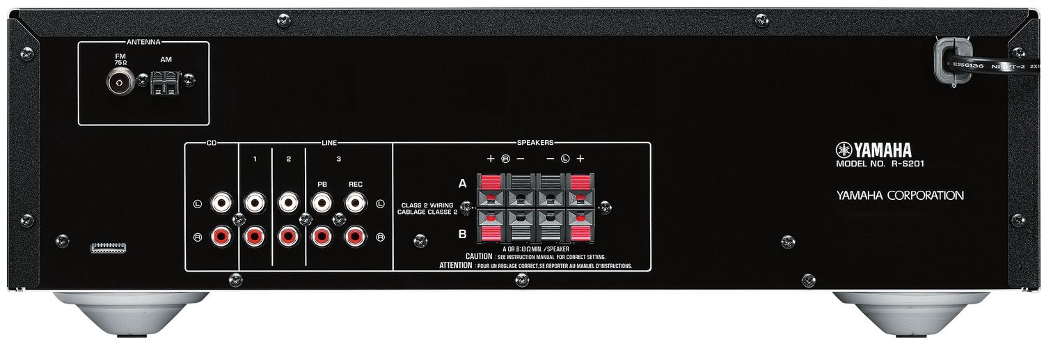 YAMAHA R-S201 2-Ch x 100 Watts Natural Sound Stereo Receiver