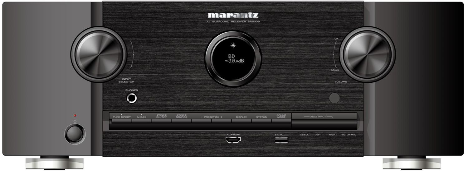 MARANTZ SR5009 7.2ch 100wpc 4K Receiver w/ BT & WiFi w/ 3 YR Warranty