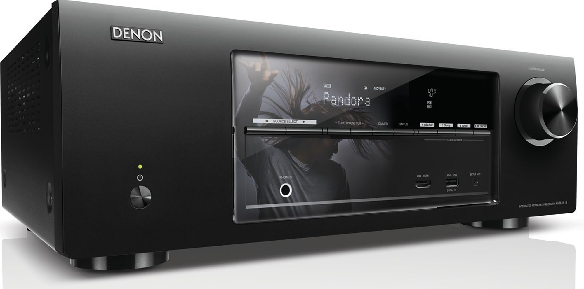 DENON AVR1613 5.1ch Networking Receiver w/AirPlay 3D ready