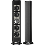 KEF Kht6000 Satellite Speaker In Black Gloss, Each