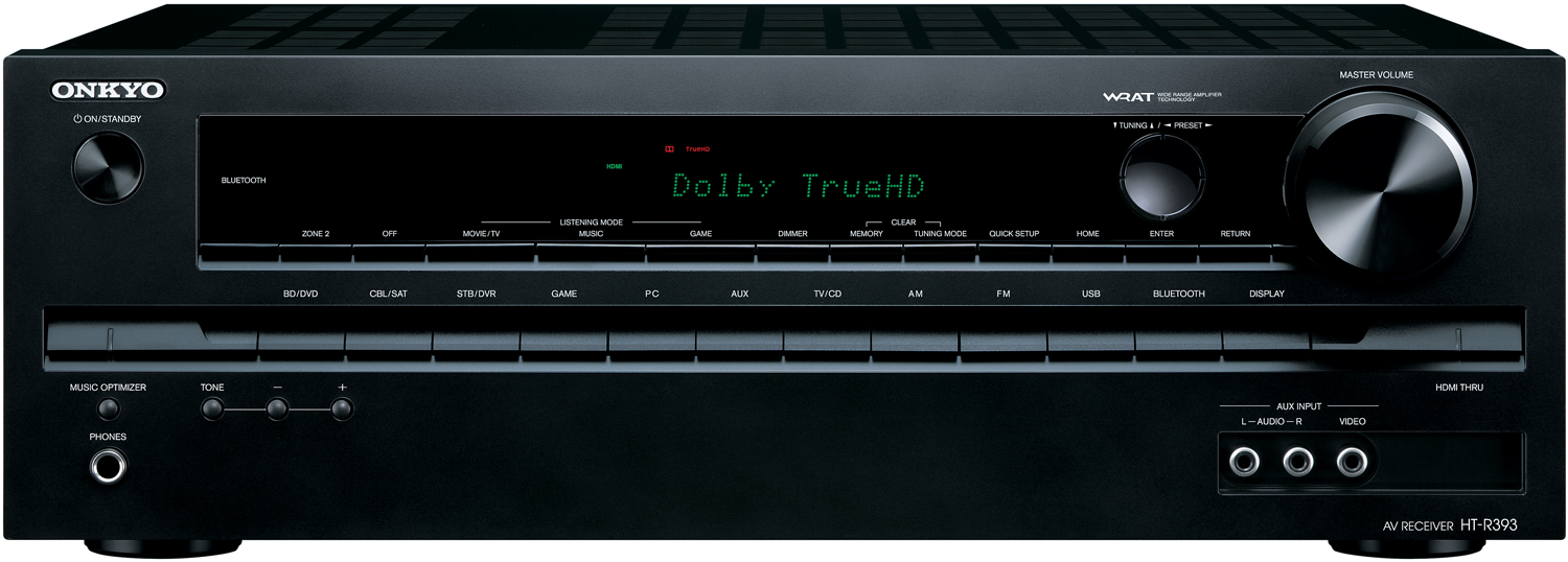 ONKYO HTR393 5.1Ch x 65 Watts Bluetooth A/V Receiver Accessories4less