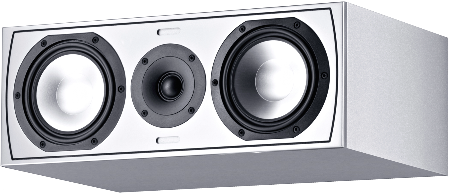 CANTON GLE 455.2 6" 2Way Center Channel Speaker Matte White Each