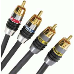 MONSTER CABLE Just Hook It Up AV Kit w/3ft I250 Audio & 10ft Video2