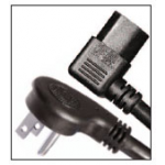 TRIBUTARIES CABLE Right Iec To Right Nema Ac Power Cord 1-1/2ft