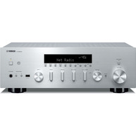 YAMAHA R-N600A 2-Ch x 80 Watts Networking Stereo Receiver Silver