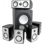 MORDAUNT SHORT Alumni 5.1 Home Theater Speaker System In Black