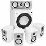 MORDAUNT SHORT Alumni 5.1 Home Theater Speaker System White