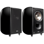 KEF Xq10 5¼" 2-way Bookshelf Loudspeakers Piano Black Pair
