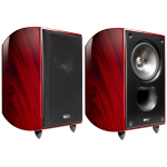 KEF Xq10 5¼" 2-way Bookshelf Loudspeakers Mahogany Pair