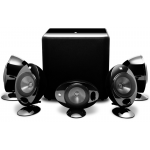 KEF - Kht2005.3 5.1 Speaker Package with Kube1 Sub Black