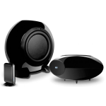 KEF HTB2 SE-W 250watt Dual 10in Wired/Wireless Subwoofer BLACK