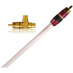 MONSTER CABLE Monsterbass 400 Subwoofer Cable w/T Adpt 24ft