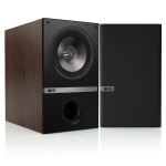 KEF Q300 Q Series 6-1/2 inch Walnut Bookshelf Speakers, pair