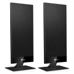 KEF T-301 2 1/2-Way On-Wall Home Theater Satellite Speaker Pair