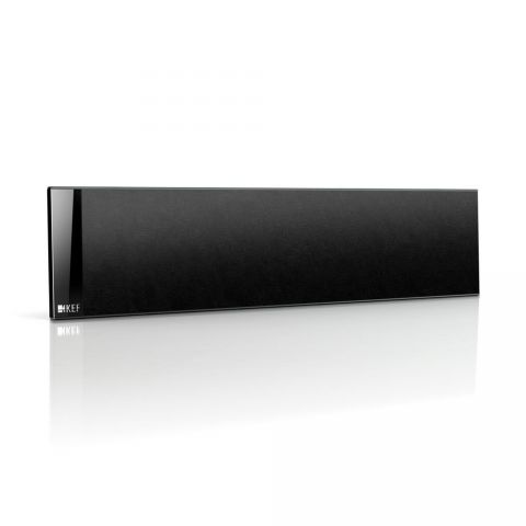 KEF T-301C 4.5" 2-Way On-Wall Center Speaker Black