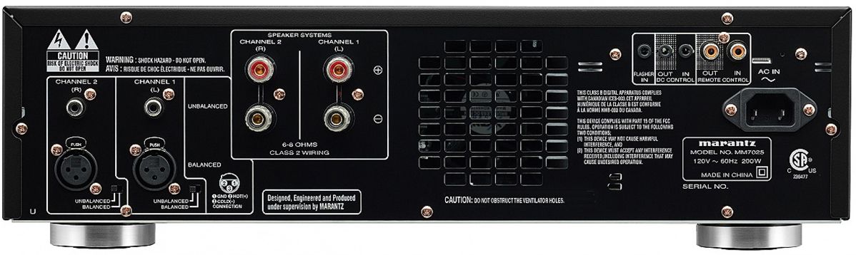 MARANTZ NEW MM7025 2-Ch x 140 Watts Power Amplifier | Accessories4less