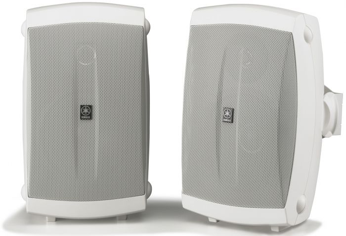 YAMAHA NS-AW150 PAIR 5" 2-Way Outdoor Speaker White