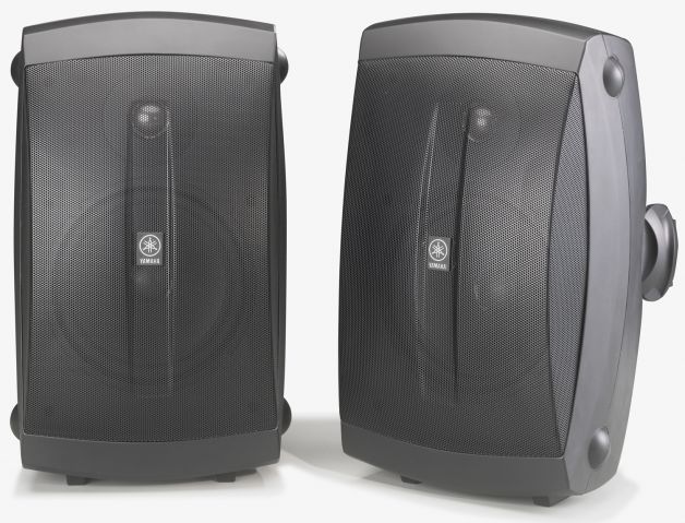 YAMAHA NS-AW350 PAIR 6.5" 2-Way Outdoor Speaker Black