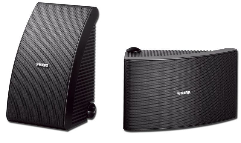 YAMAHA NS-AW592 All-Weather 6.5" 2-way Speakers Black Pair