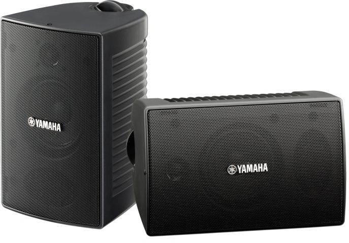 YAMAHA NS-AW194 PAIR 4" 2-Way Outdoor Speaker Black