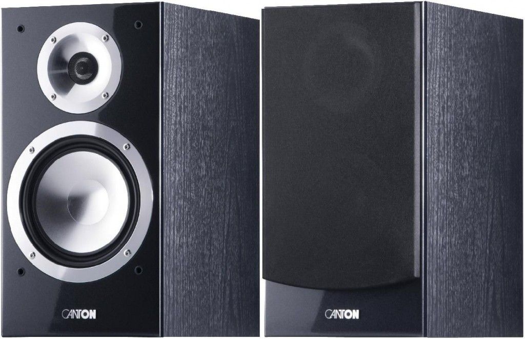 Canton Chrono 502 2 6 2 Way Bookshelf Speaker Black Pair