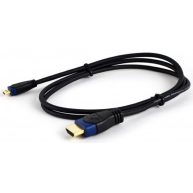 ETHEREAL HDMI to Micro 3ft HDMI-D Silver Plated HDMI Cable