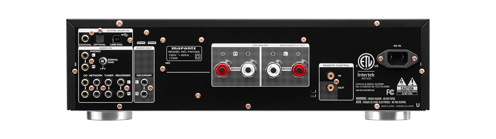 Compact Disc Recorder. DR6050 Recording Equipment pdf manual download..  MARANTZ PM7005 2-Ch x 80 Watts Integrated Amplifier w/ D-to-