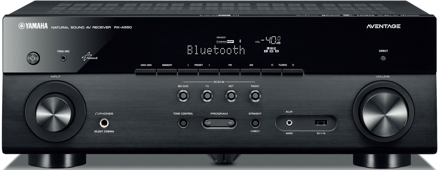 YAMAHA RX-A550 5.1-Ch x 80 Watts A/V Receiver | Accessories4less