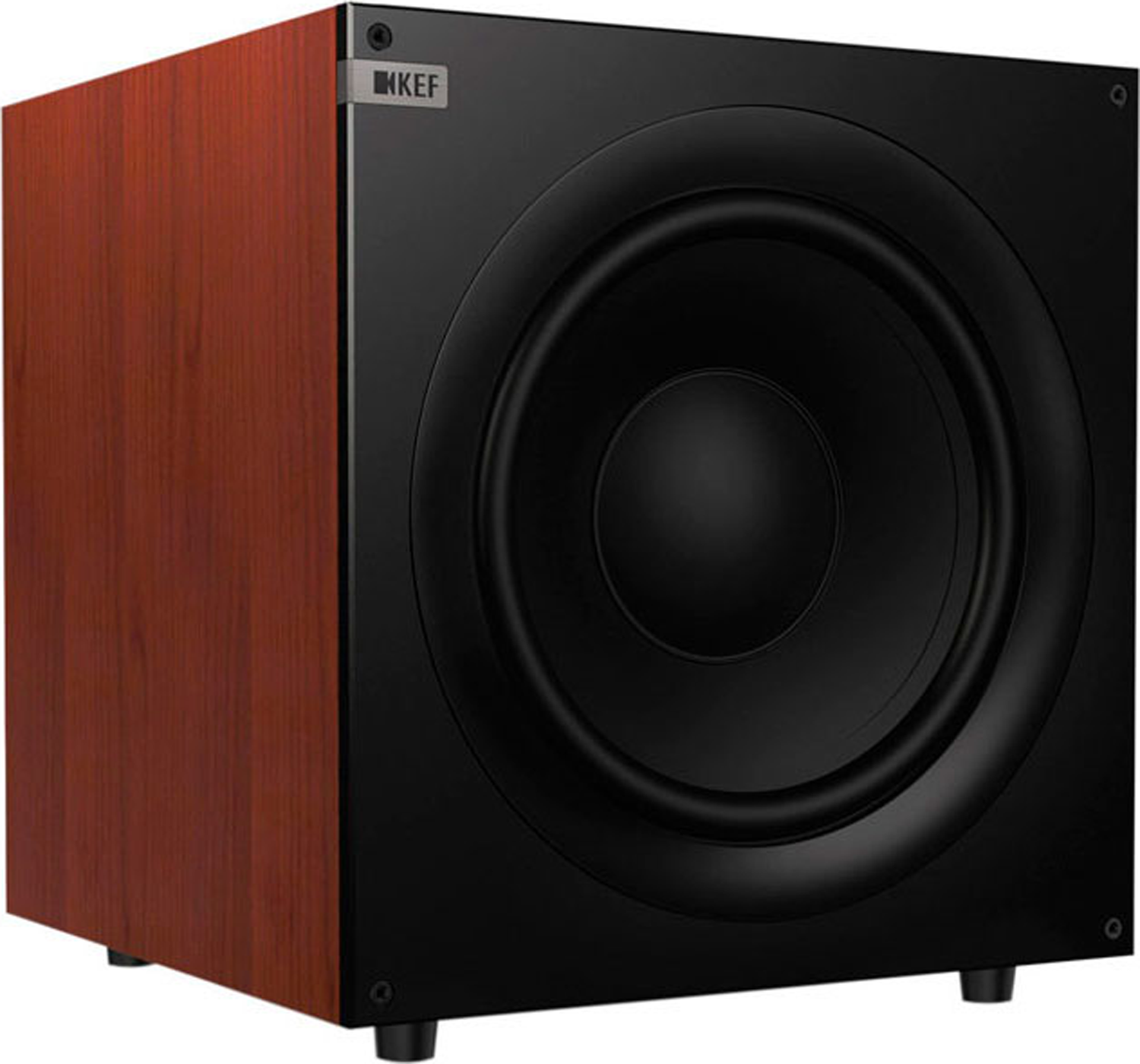 KEF Q400 10" 200 Watt Powered Subwoofer Rosewood Accessories4less