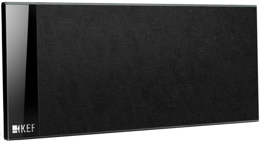 KEF T101C EACH 4.5" 2-Way On-Wall Center Speaker Black