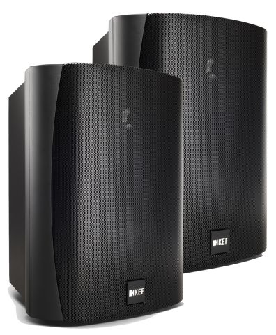 KEF Ventura 5 PAIR 5.25" 2-Way Outdoor Speaker Black
