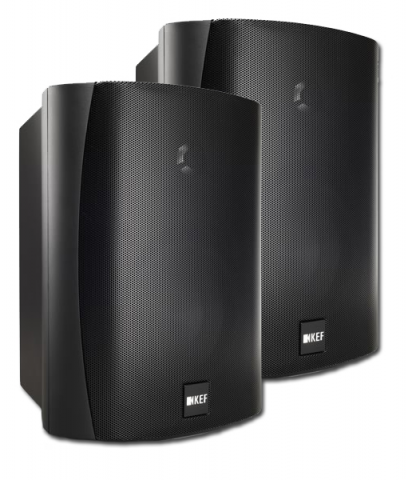 KEF Ventura 6 PAIR 6.5" 2-Way Outdoor Speaker Black