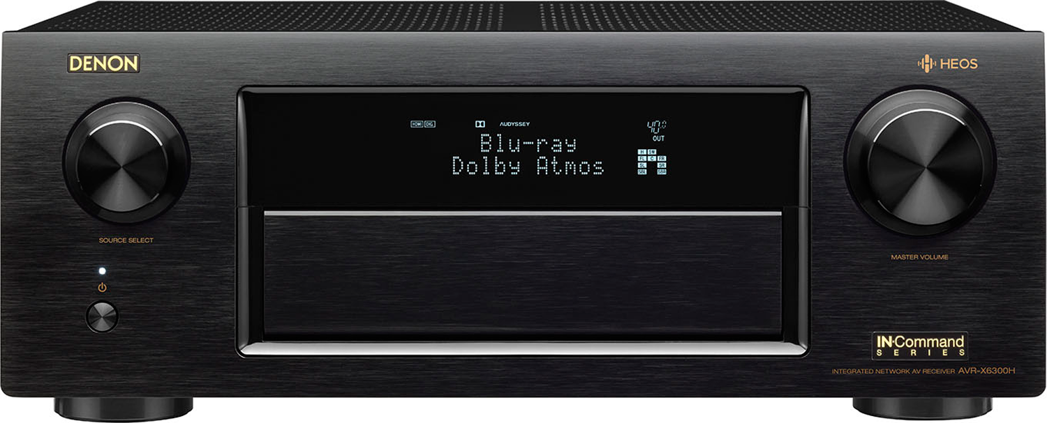DENON AVRX6300H 11.2Ch x 140 Watts Networking A/V Receiver w/HEOS